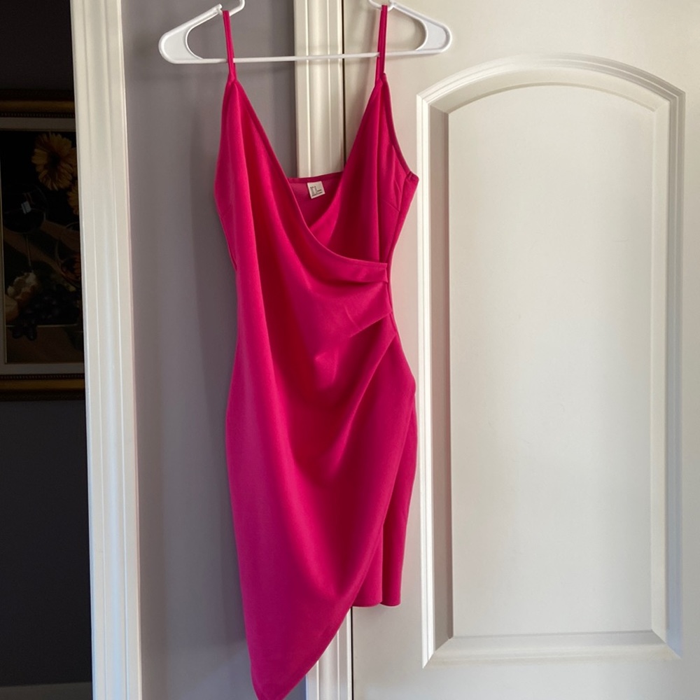 Ladies size medium pink dress